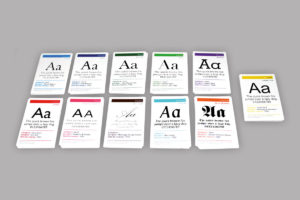 Jeu Typo familles